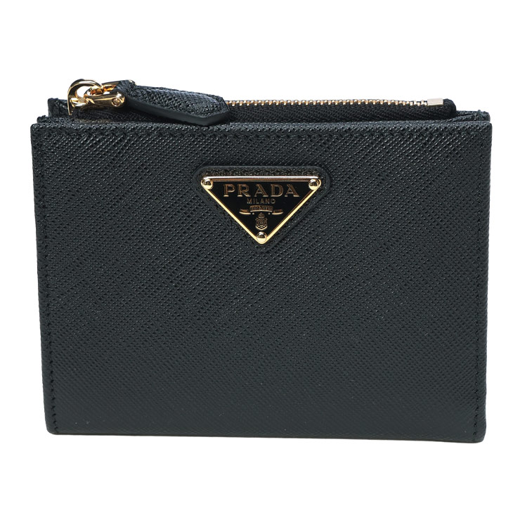 プラダ(PRADA) サフィアーノ(SAFFIANO) レディース二つ折り財布 | 通販