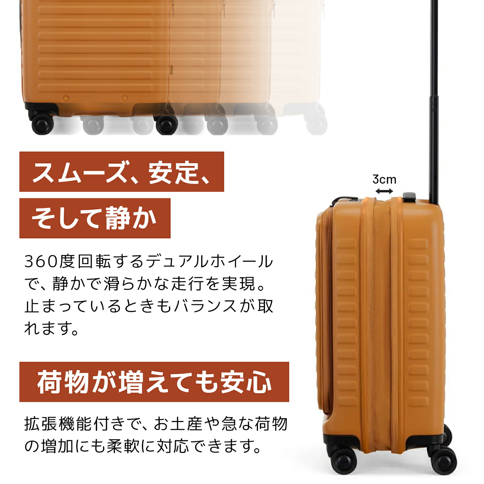 楽天市場】正規品 LOJEL ロジェール スーツケース 機内持ち込み S