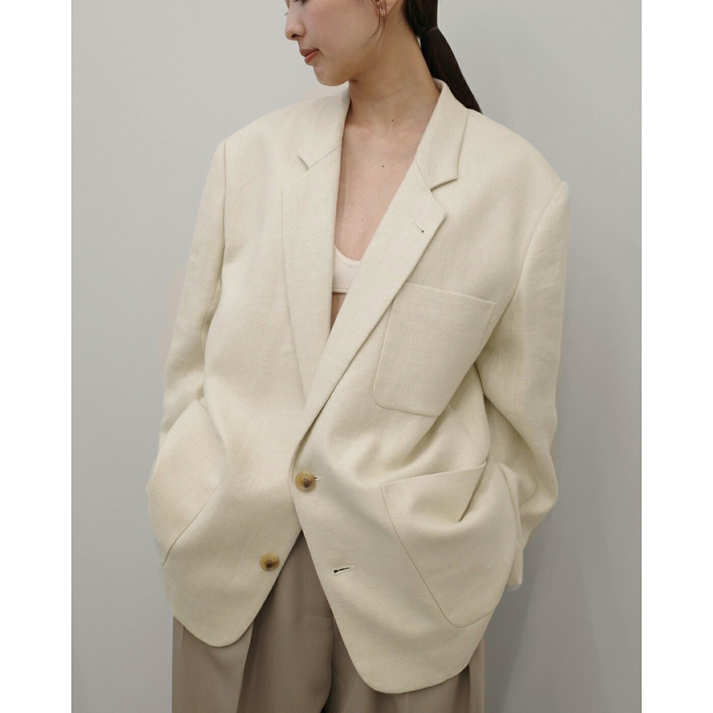 楽天市場】(予約)TODAYFUL トゥデイフル Boyfriend Linen Jacket