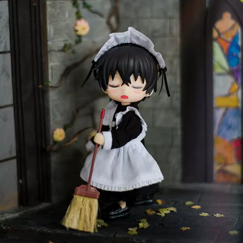 楽天市場】オビツ11 ドール 人形 服 メイド ドレス 3点セット ヘッド