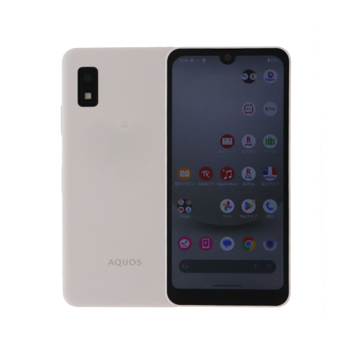 楽天市場】aquos wish3 sh-m25（機能（SIMカード）SIMフリー
