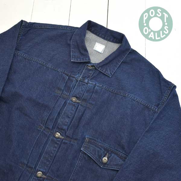 ポストオーバーオールズ(POST OVERALLS) メンズデニムジャケット