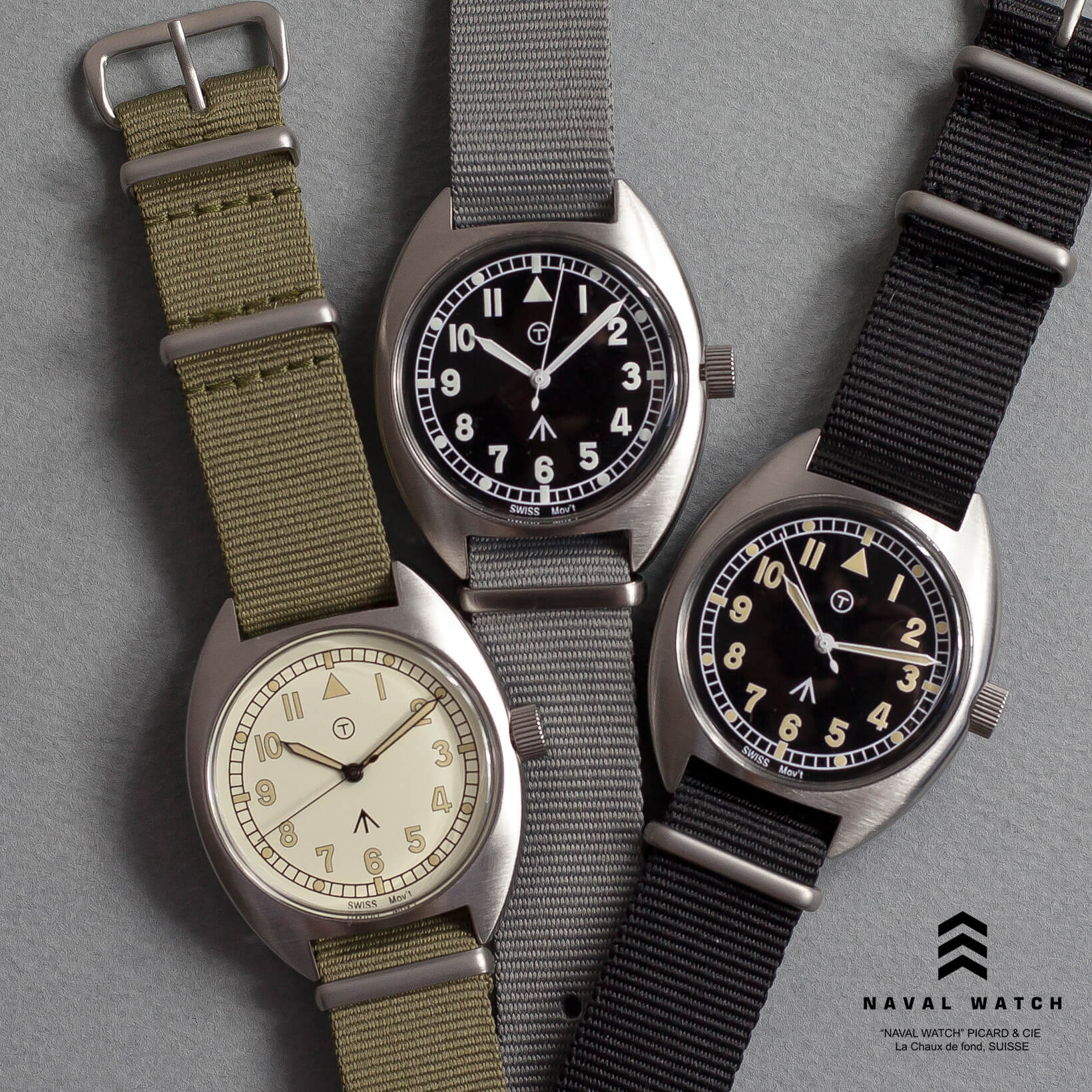 楽天市場】NAVAL WATCH ナバルウォッチ Mil.-02 ロイヤルエアフォース