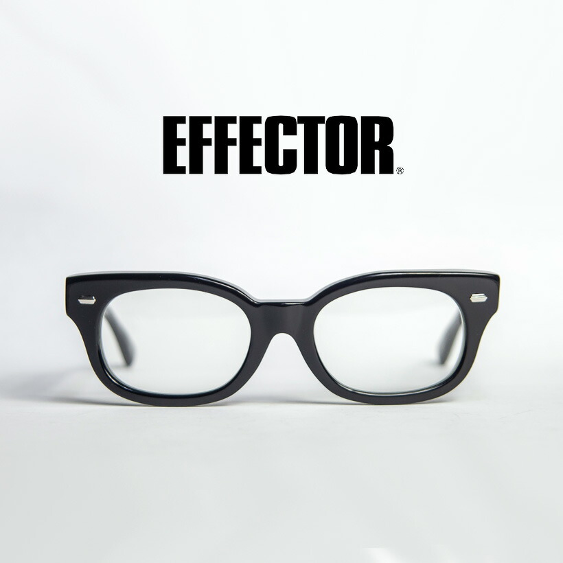 楽天市場】EFFECTOR エフェクター fuzz ファズ ウェリントン メガネ