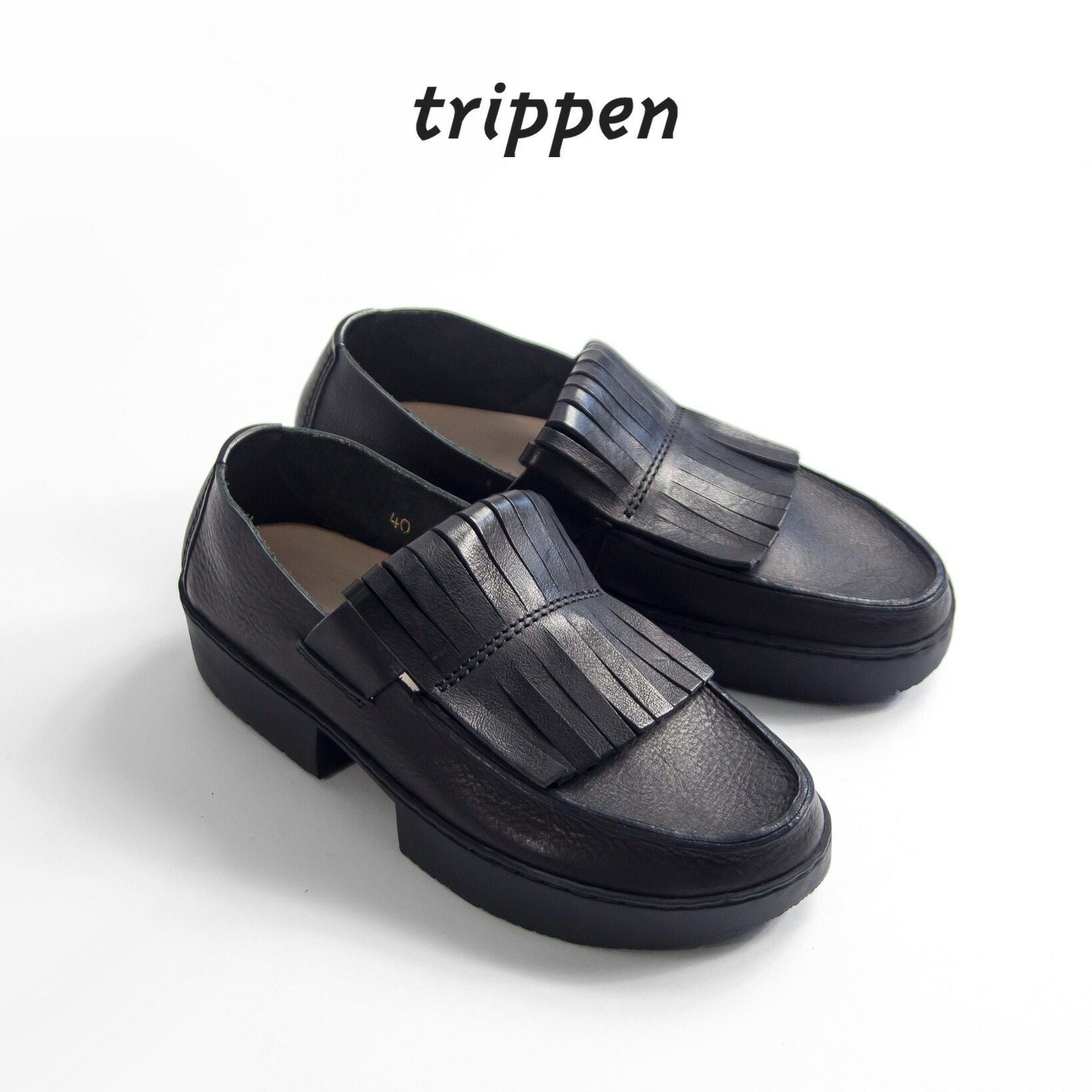 楽天市場】trippen トリッペン TIGER タイガー フリンジローファー