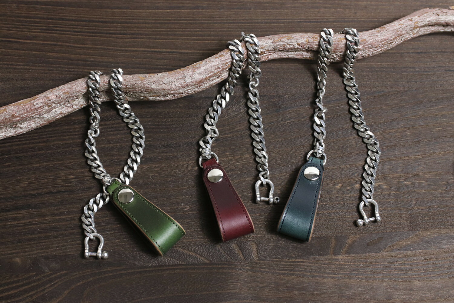 楽天市場】INCEPTION ウォレットチェーン シルバー シャックル クロム