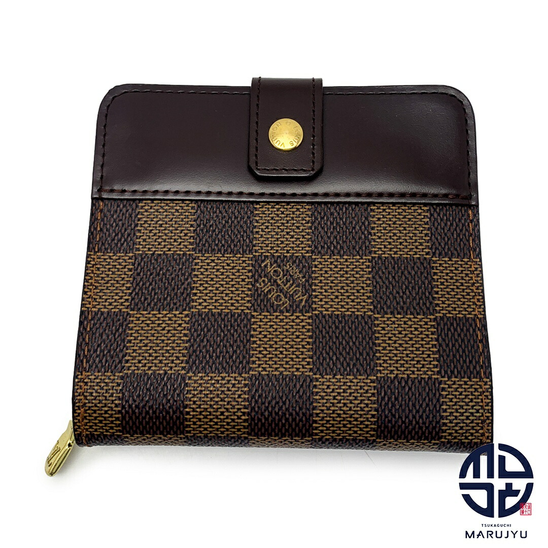 ルイ・ヴィトン(LOUIS VUITTON) ダミエ(Demier) 中古 メンズ二つ折り