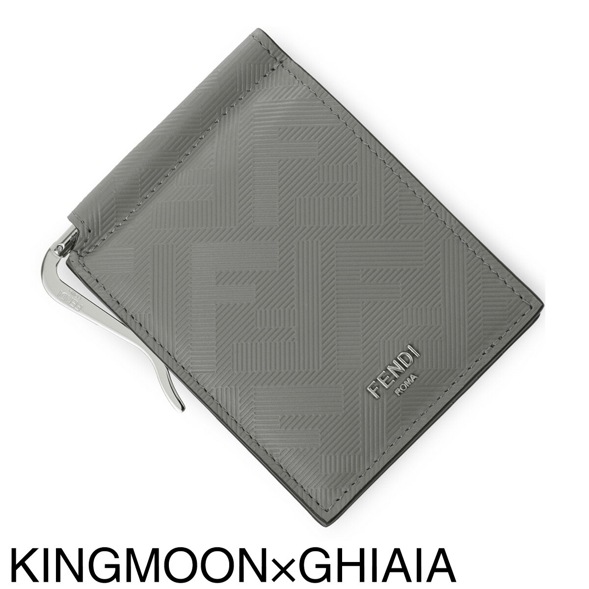 楽天市場】フェンディ FENDI マネークリップ メンズ 7m0281 ajf4 f19kp