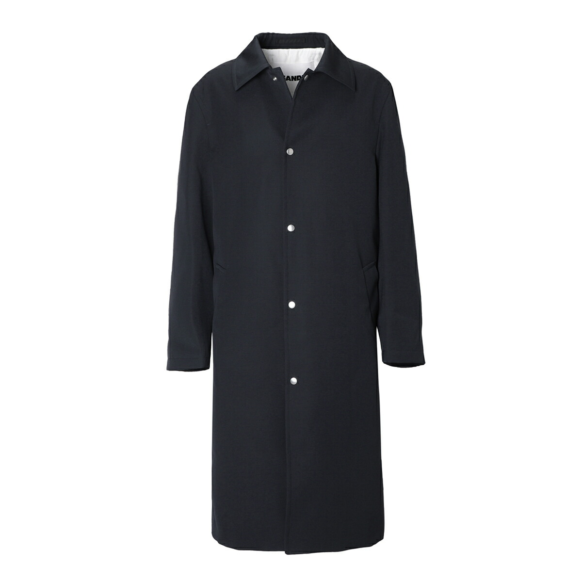 楽天市場】ジルサンダー JIL SANDER ステンカラーコート ブルー メンズ