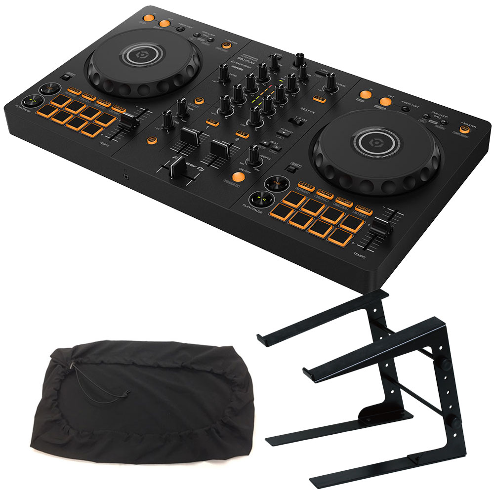 楽天市場】Pioneer DJコントローラー DDJ-FLX4 + PCスタンド + ダスト