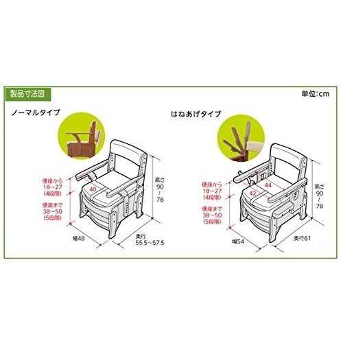 楽天市場】家具調トイレセレクトR 自動ラップ ノーマル 標準便座 533