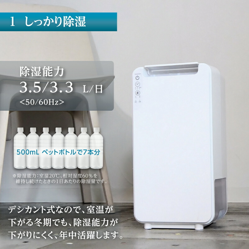 楽天市場】衣類乾燥除湿機 デシカント式 小さくてもしっかり 除湿 モノ