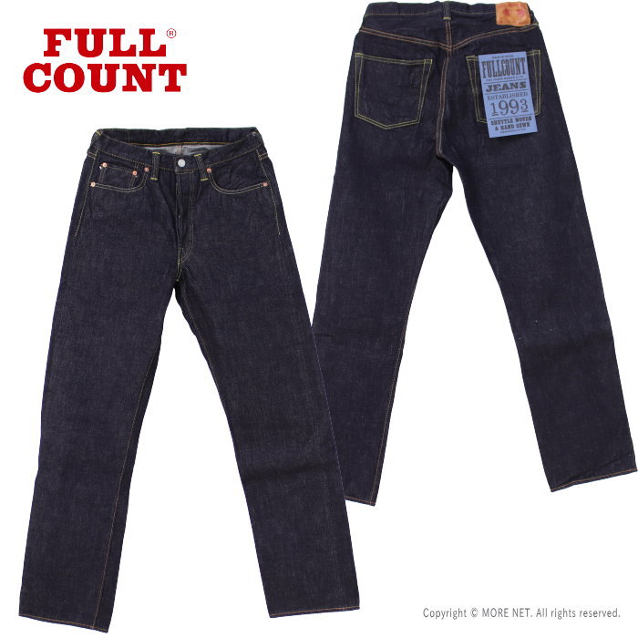 楽天市場】フルカウント FULLCOUNT 15.5オンス ストレートジーンズ