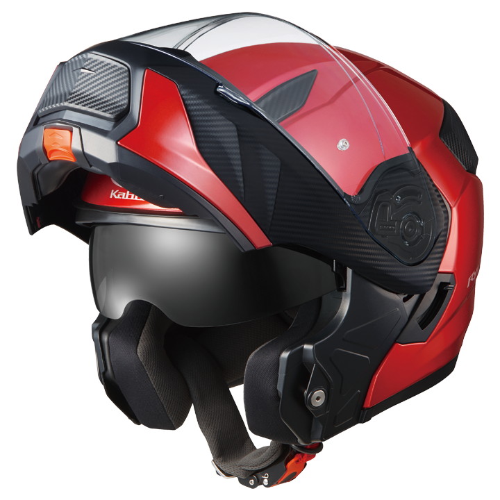 楽天市場】OGKカブト RYUKI 【シャイニーレッド L（59-60cm）サイズ
