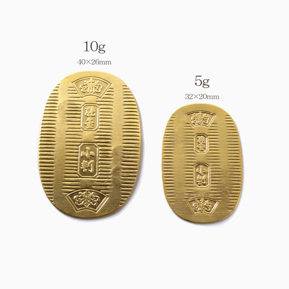 楽天市場】徳力本店 神田 純金/K24/24金 令和/新年号 小判/黄金小判 5g