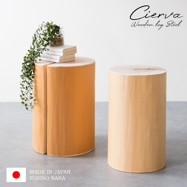 楽天市場】丸太 スツール カフェスツール 天然木スツール 切り株