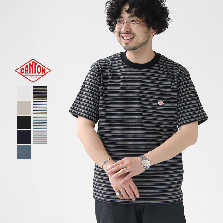 楽天市場】DANTON(ダントン) コットンポリエステル ポケットTシャツ