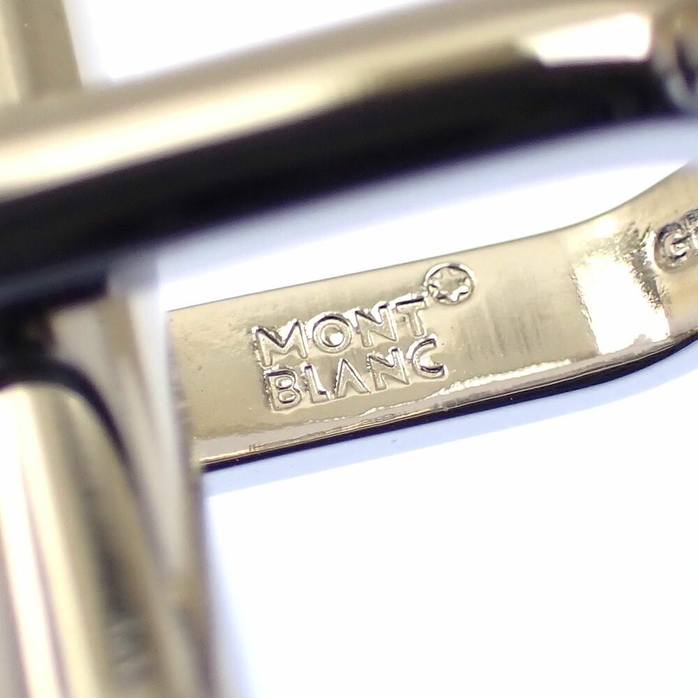楽天市場】【中古】 モンブラン カフス メンズ SS シルバー ブラック