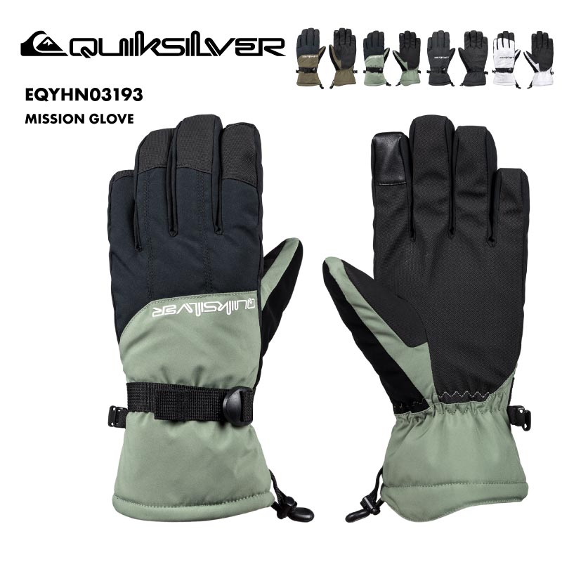 楽天市場】QUIKSILVER/クイックシルバー メンズ スノー 5指グローブ
