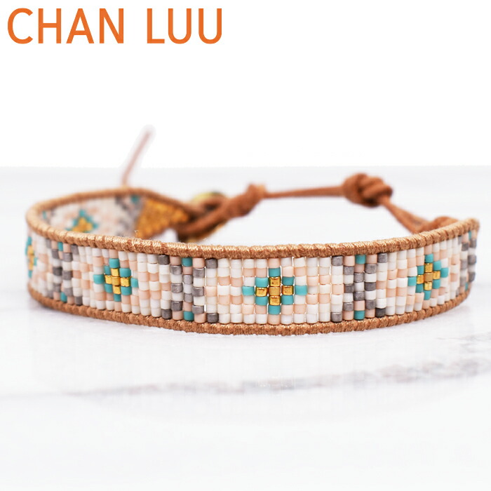 楽天市場】CHAN LUU チャン ルー サーモンミックスビーズブレスレット