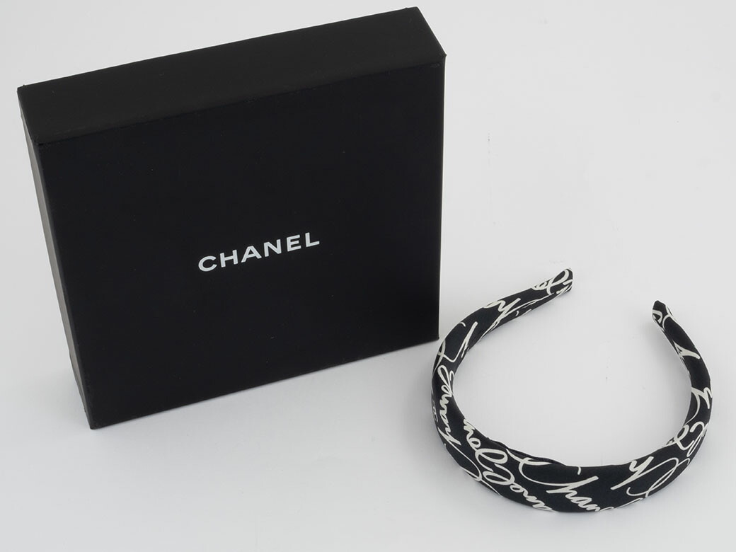 楽天市場】シャネル CHANEL ヘアアクセ 2024 シルク カチューシャ ヘア