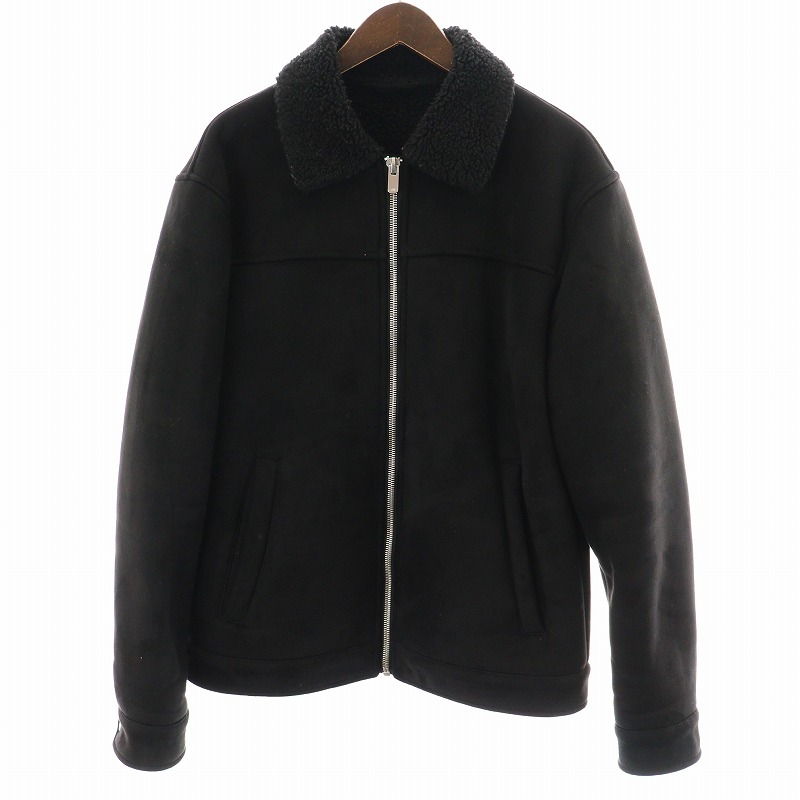 楽天市場】【中古】ザラ ZARA フェイクスエード ジャケット 裏ボア