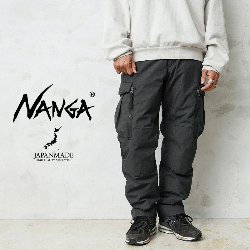 楽天市場】NANGA ナンガ ND2441-1I201-A HINOC ダウンパンツ MADE IN