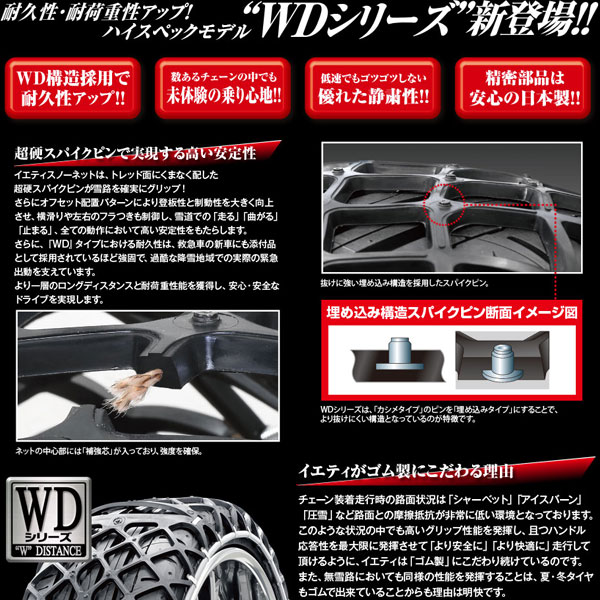楽天市場】イエティ スノーネット WD 6291WD [Sクラス W222 222057