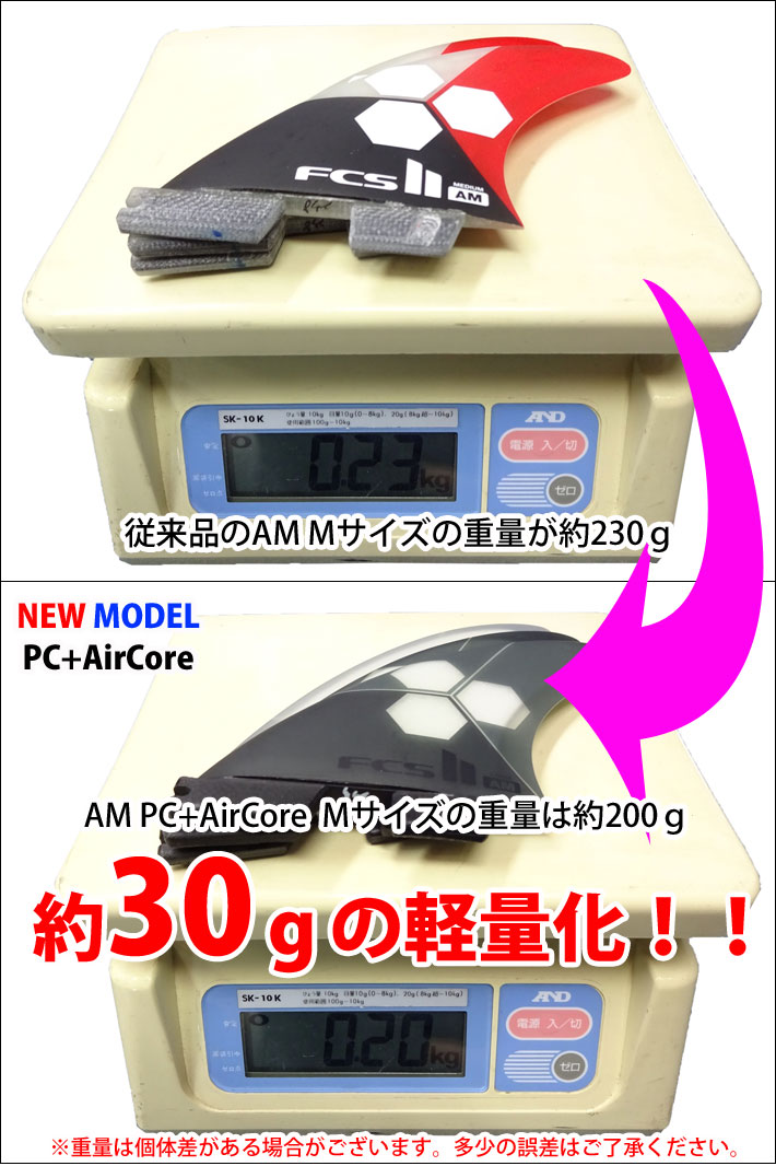 楽天市場】FCS2 FIN エフシーエス2 フィン ショートボード用フィン AM