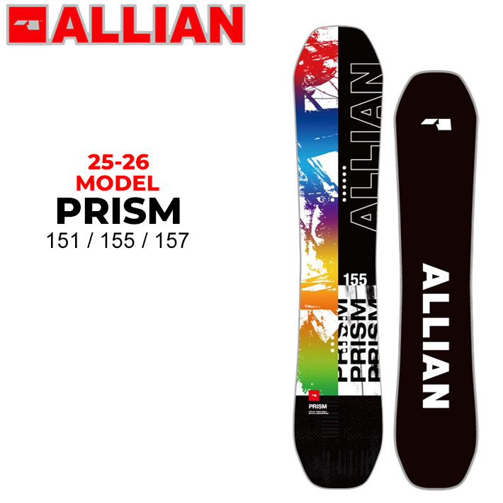 楽天市場】25-26 ALLIAN スノーボード アライアン PRISM プリズム