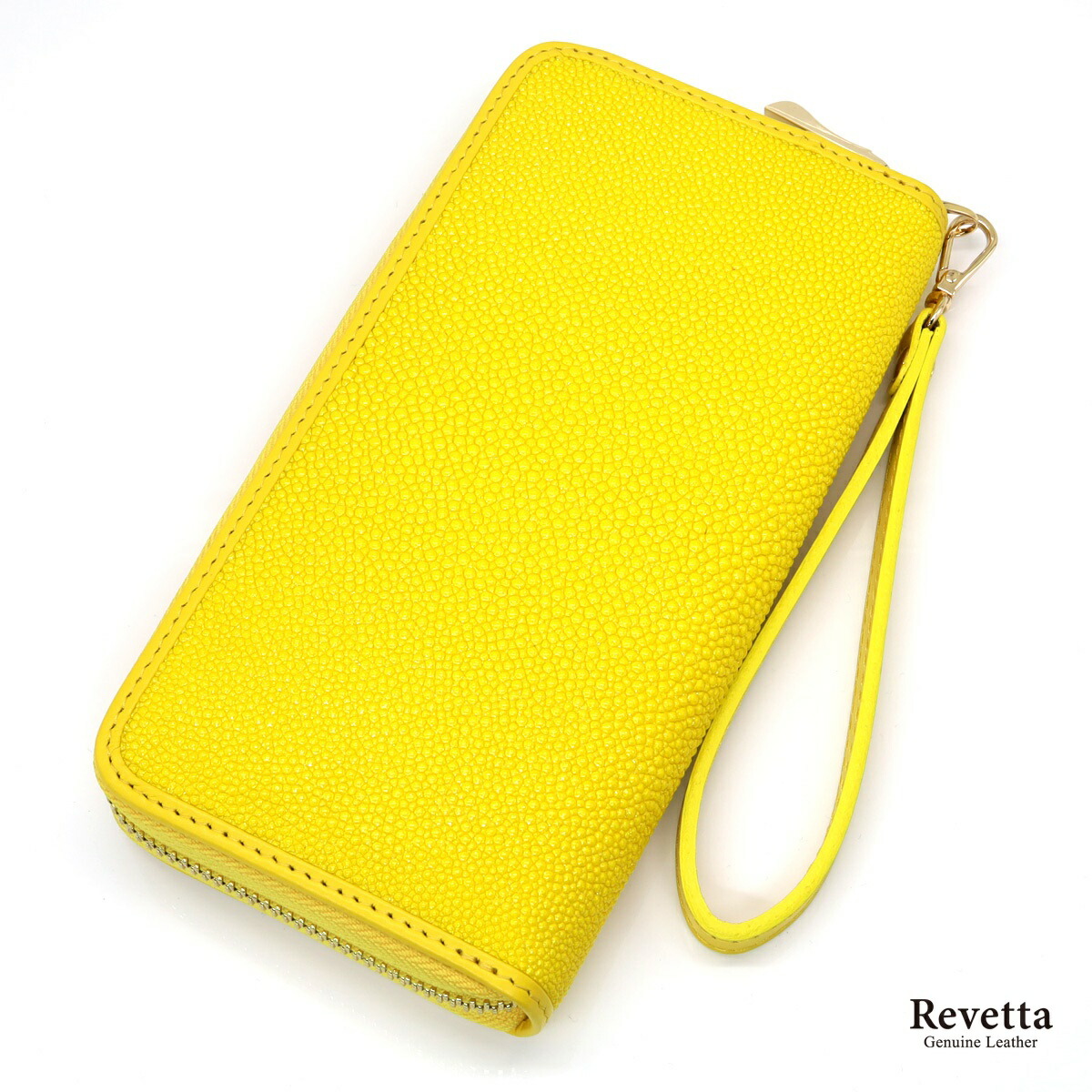 楽天市場】[Revetta]エイ革 長財布 スティングレイ ガルーシャ