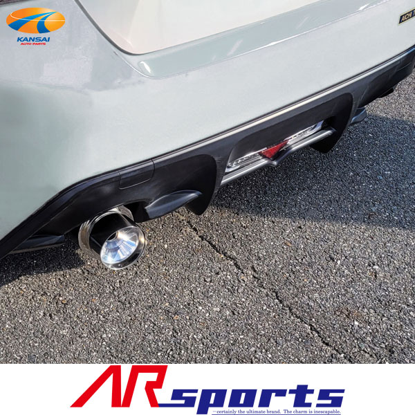 楽天市場】86/GR86 (ZN6/ZN8)ARsports マフラー砲弾 シングル チタン
