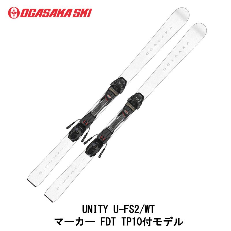 楽天市場】OGASAKA オガサカ スキー板 《2026》 UNITY U-PE（BK/WT）+