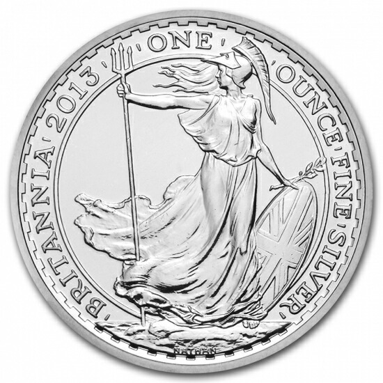 楽天市場】即納・追跡可 新品未使用 2013 イギリス ブリタニア銀貨1