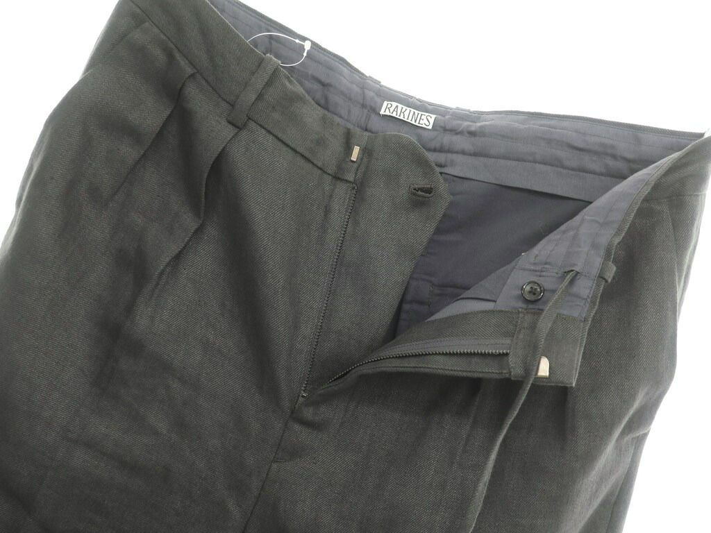 楽天市場】【中古】ラキネス RAKINES 2022年春夏 リネン ツープリーツ