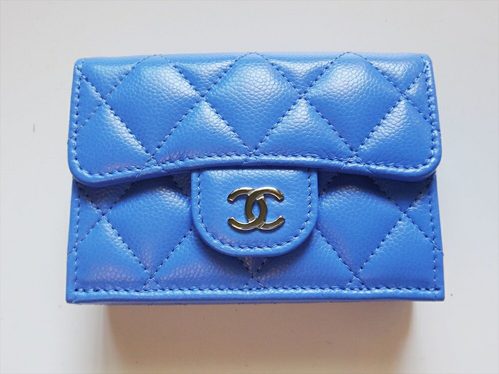 楽天市場】新品 CHANEL シャネル 三つ折り シャネル財布 キャビア