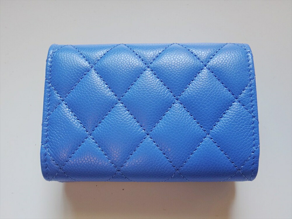 楽天市場】新品 CHANEL シャネル 三つ折り シャネル財布 キャビア