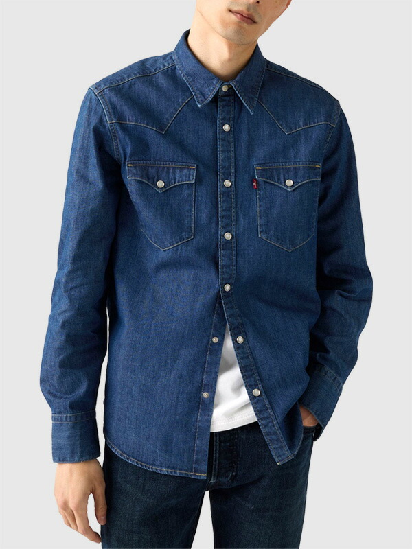 楽天市場】LEVI'S リーバイス デニム シャツ ウエスタン スナップ