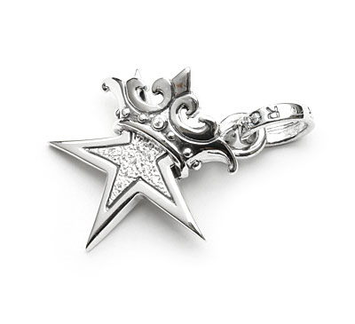 楽天市場】ロイヤルオーダー【公式】【ペンダント】SMALL STAR w CROWN