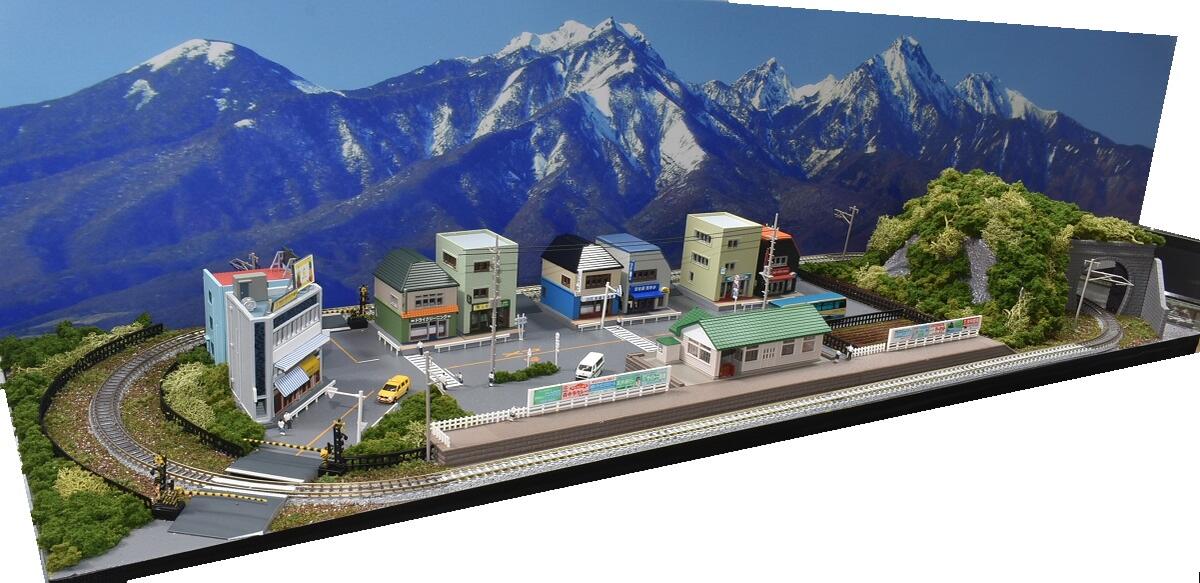 楽天市場】「送料無料」鉄道模型ジオラマレイアウトNゲージ用 単線