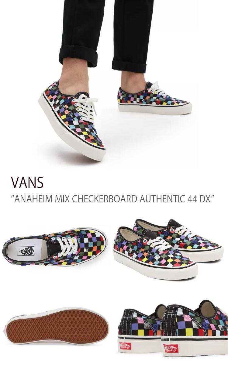 楽天市場】VANS バンズ スニーカー ANAHEIM MIX CHECKERBOARD
