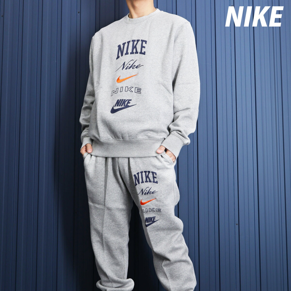 楽天市場】ナイキ セットアップ メンズ スウェット 上下 ブランド NIKE