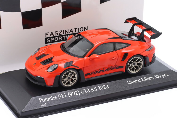 ミニチャンプス ポルシェ911GT2RS 世界限定500台 Amazon.co.jp
