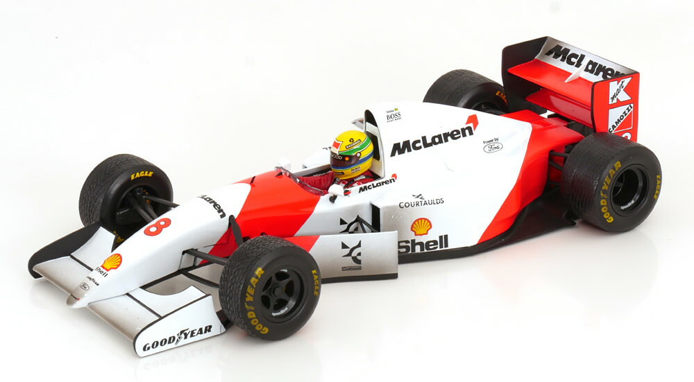 楽天市場】ミニチャンプス 1/18 マクラーレン フォード MP4/8 優勝