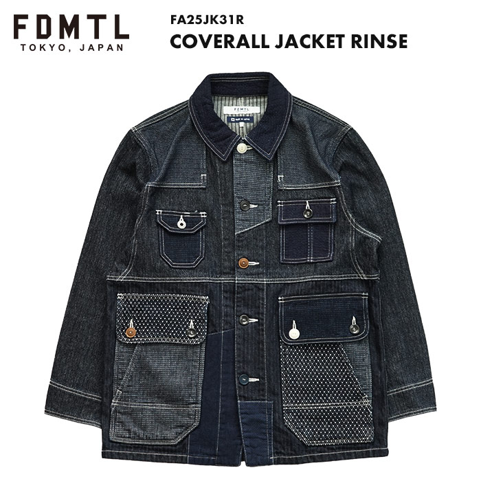 楽天市場】ファンダメンタル FDMTL カバーオールジャケット リンス