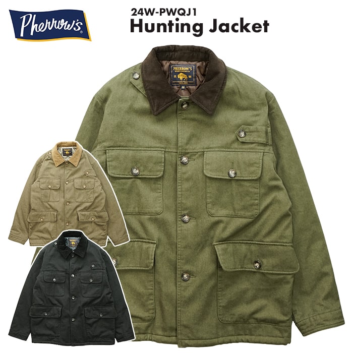 楽天市場】Pherrow's フェローズ Hunting Jacket ハンティング