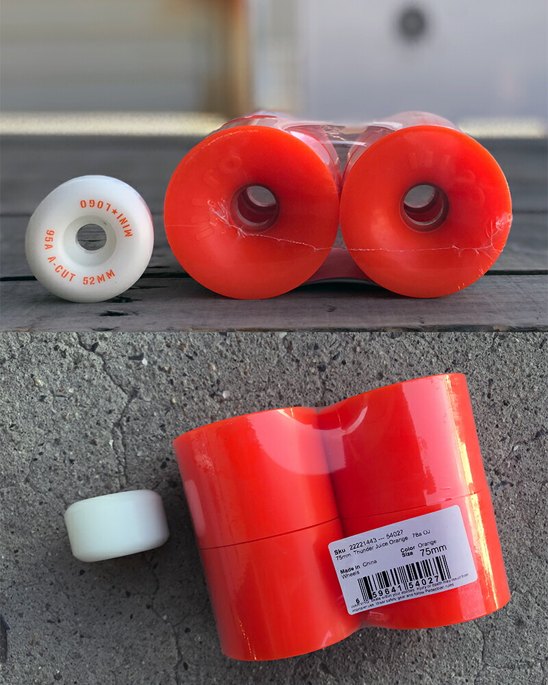 楽天市場】オージェイウィール OJ WHEELS75mm THUNDER JUICE 78A