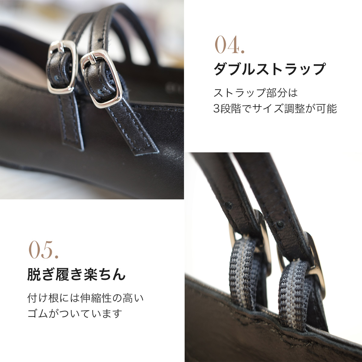 楽天市場】1日限定10%OFF◇パンプス ローヒール 天然皮革 痛くない