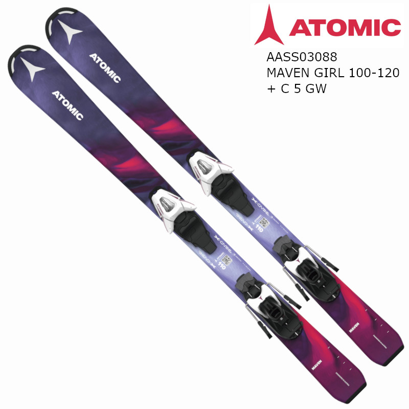楽天市場】アトミック スキー板 2024 ATOMIC MAVEN GIRL 100-120 + C 5