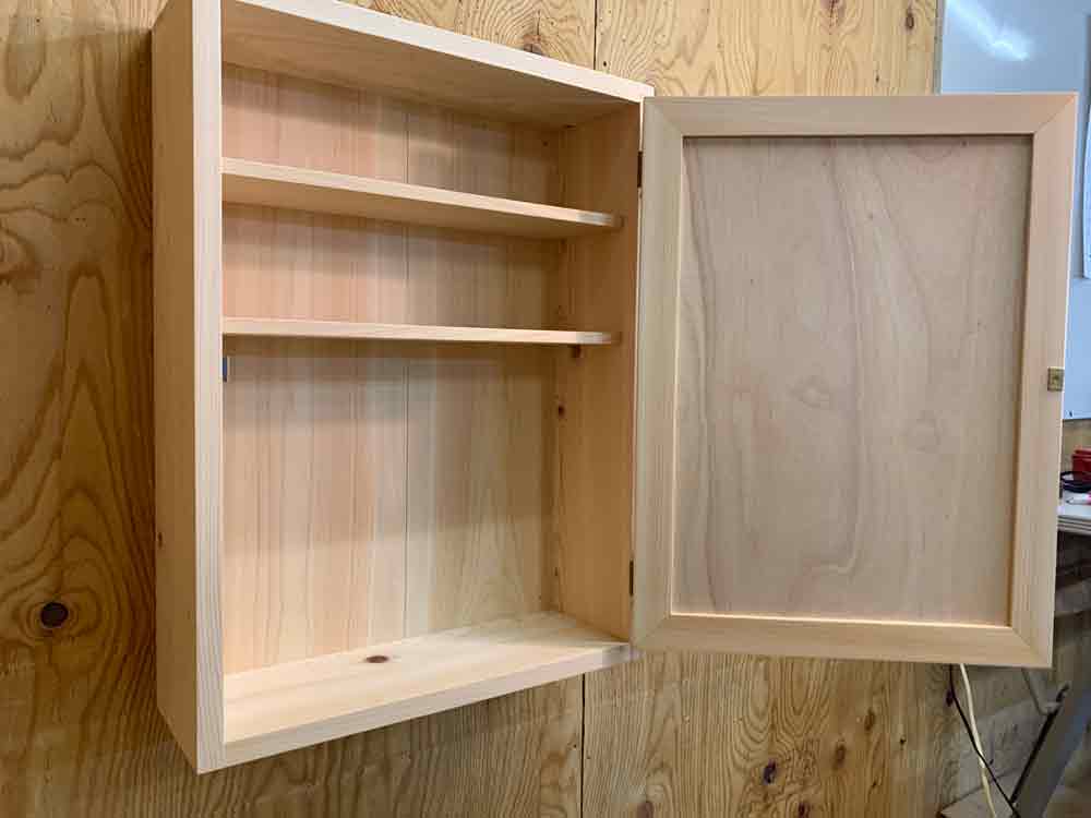 楽天市場】【期間限定10％OFF】ミラーキャビネット ミラー扉 防水加工